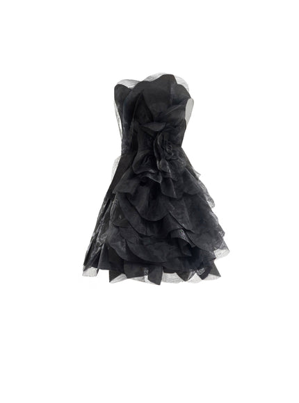 Gemy Maalouf Strapless Short Dress
