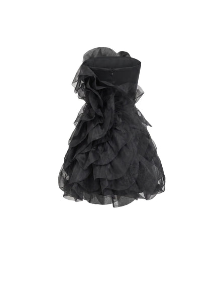 Gemy Maalouf Strapless Short Dress