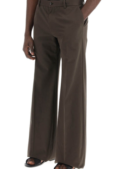 Dolce & Gabbana tailored cotton trousers for men