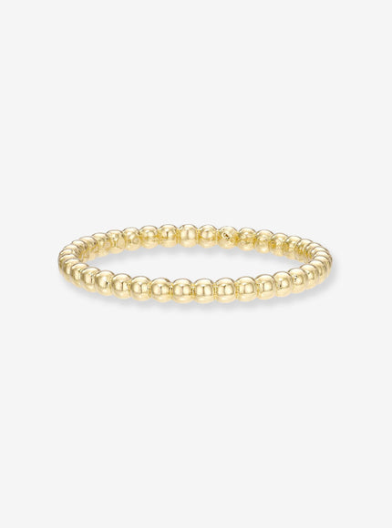 Zoe Lev 14K Gold Bead Band