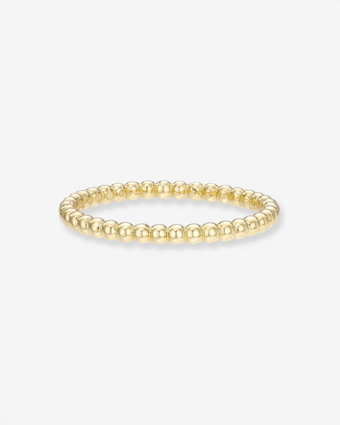 Zoe Lev 14K Gold Bead Band