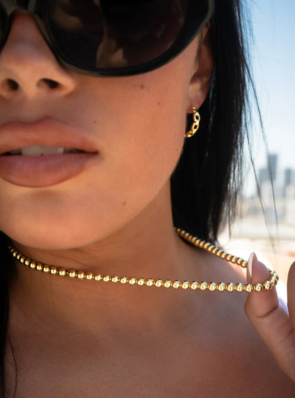 Zoe Lev 5mm Bead Necklace