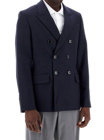 Ami Alexandre Matiussi double-breasted wool jacket