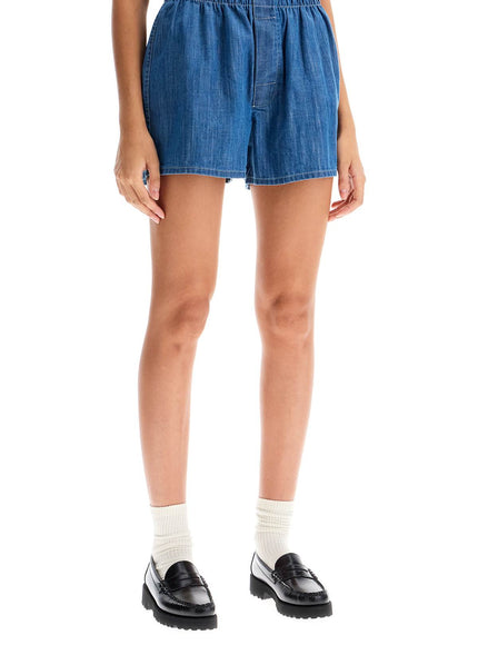 Homme Girls chambray shorts