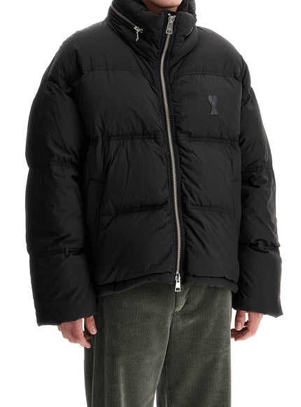 Ami Alexandre Matiussi "down jacket with logo patch