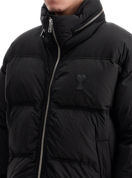 Ami Alexandre Matiussi "down jacket with logo patch