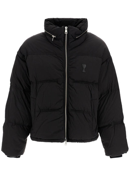 Ami Alexandre Matiussi "down jacket with logo patch