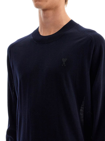 Ami Alexandre Matiussi lightweight wool raglan pullover