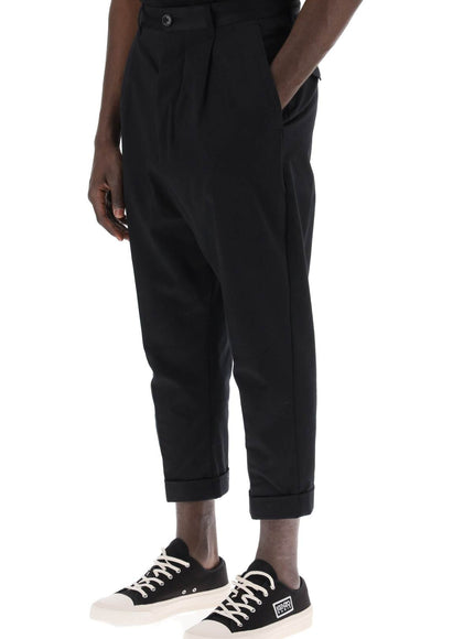 Ami Alexandre Matiussi cotton carrot pants for men