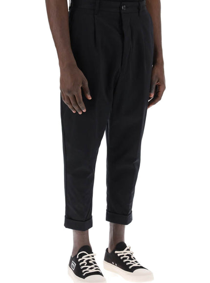 Ami Alexandre Matiussi cotton carrot pants for men