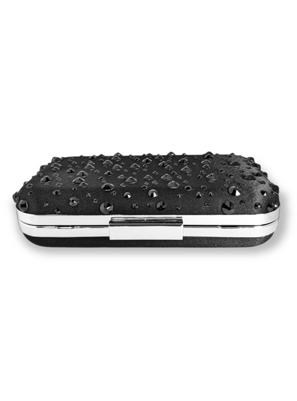 Hadley Crystal Polka Dot Clutch