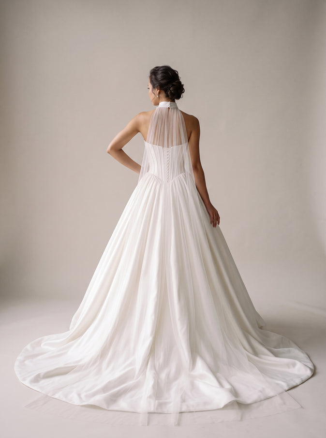 Ellie Belle Herian Mikado Ballgown Wedding Dress