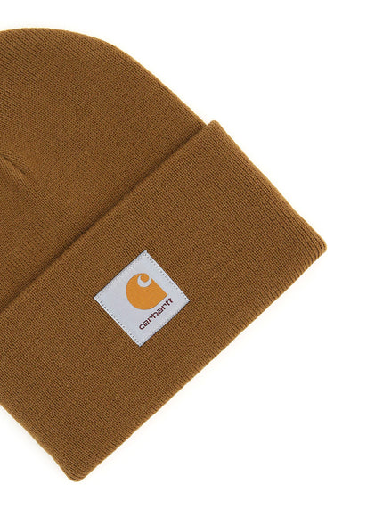 Carhartt Wip beanie hat with logo patch