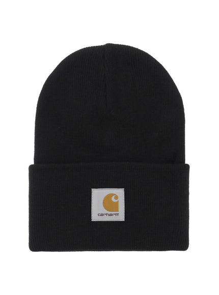 Carhartt Wip beanie hat with logo patch