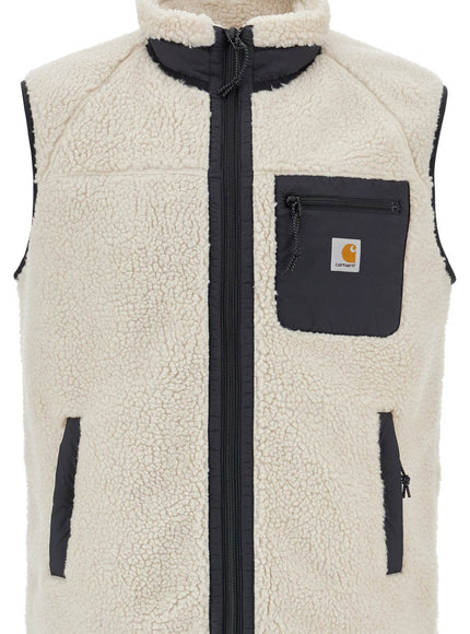 Carhartt Wip prentis liner vest in sherpa fleece