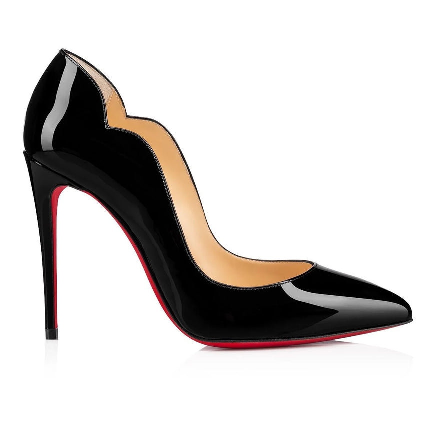 Christian Louboutin Patent Leather Hot Chick 100 Pumps