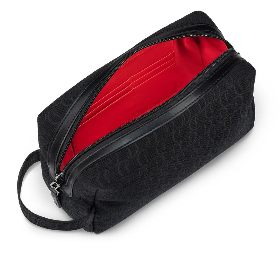 Christian Louboutin Men's CL Monogram Jacquard Pouch