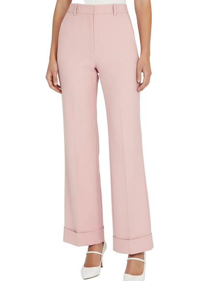 Blumarine Crepe Pants in Pink