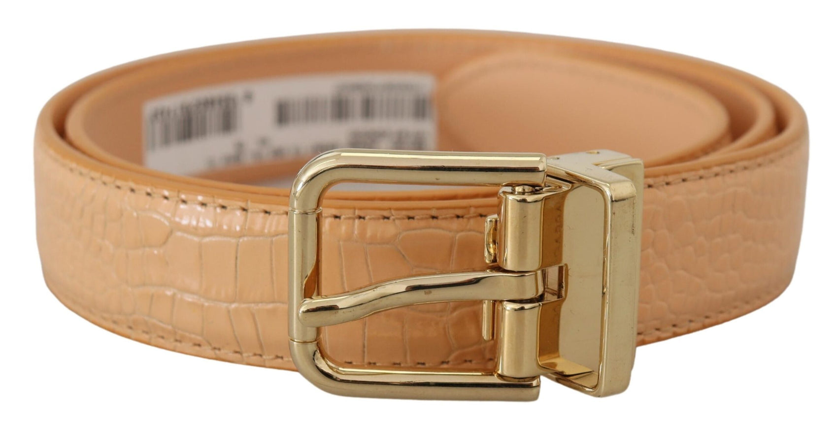 a belt with a gold buckle on it