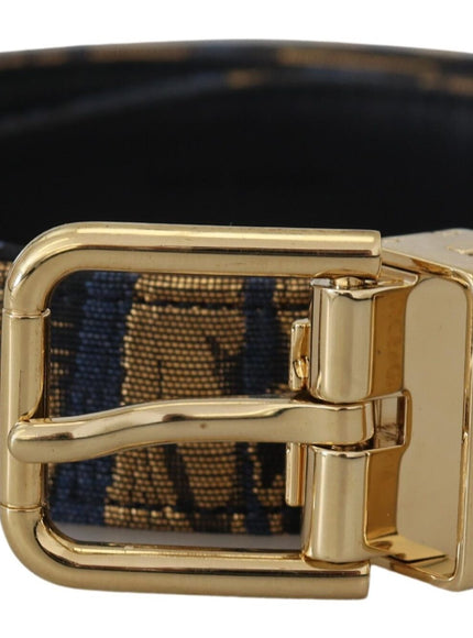 a belt with a gold buckle on it