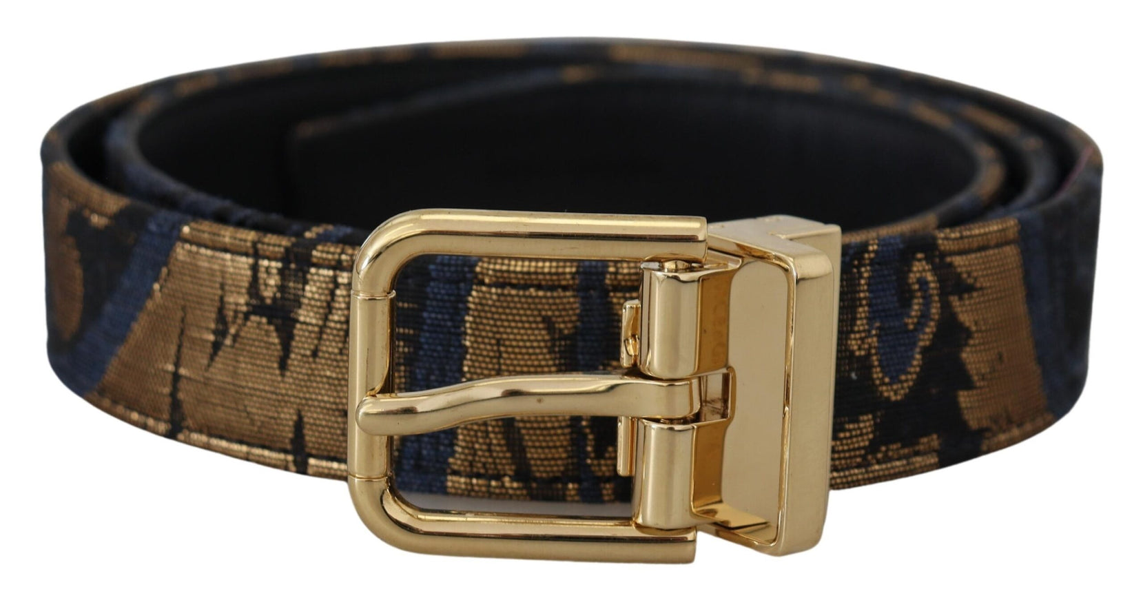 a belt with a gold buckle on it