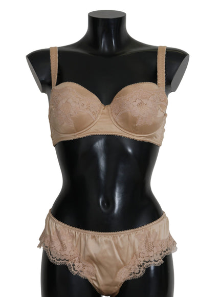 a female mannequin wearing a bra and panties