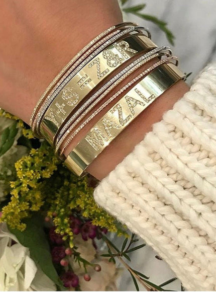 Zoe Lev Pave Diamond Cuff