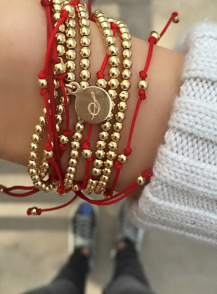 Zoe Lev Trio Fortune Bracelet