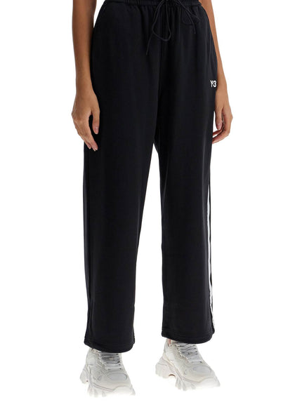 Y-3 cropped wide-leg joggers with