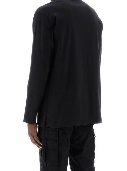 Y-3 long-sleeved t-shirt with logo print