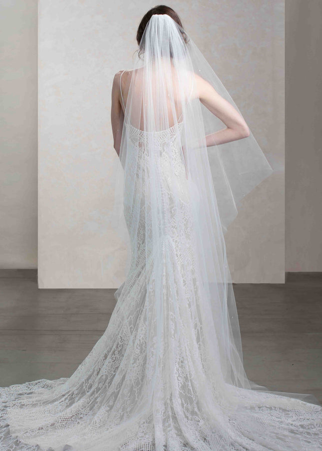 Illuminate Angel Scatter Crystal and Pearl Cathedral Veil