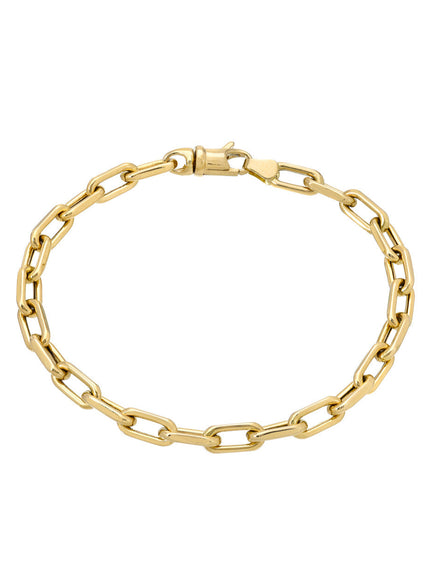Zoe Lev 14K Gold Large Open Link Chain Bracelet
