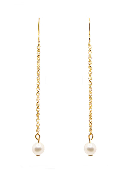 Ines Pearl Drop Earrings