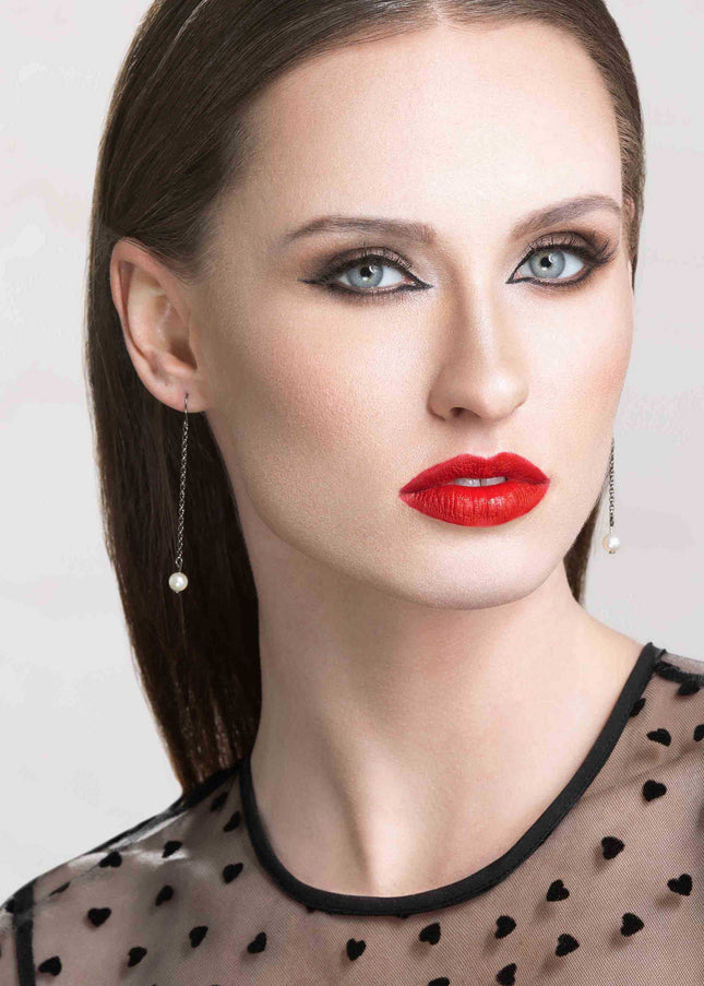 Ines Pearl Drop Earrings