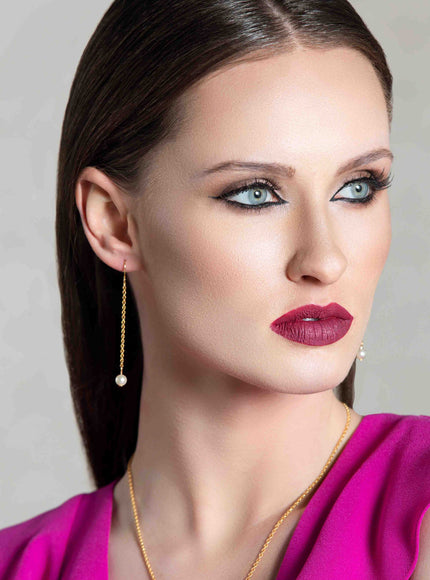 Ines Pearl Drop Earrings