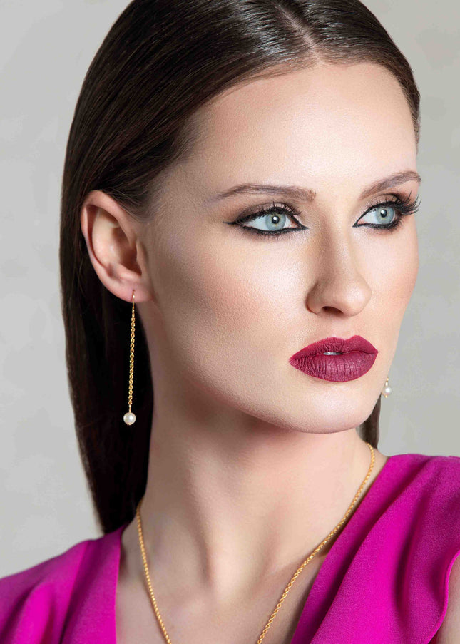 Ines Pearl Drop Earrings