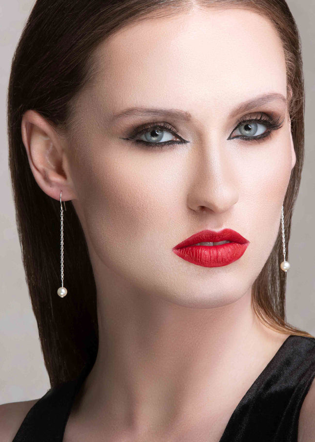 Ines Pearl Drop Earrings
