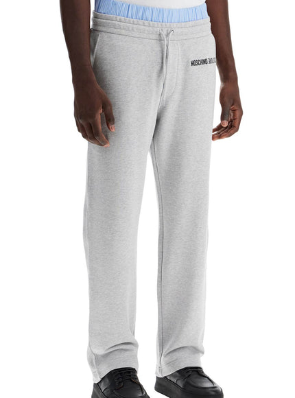 Moschino jogger pants with boxer insert