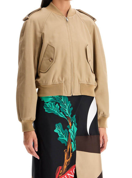 Moschino gabardine bomber