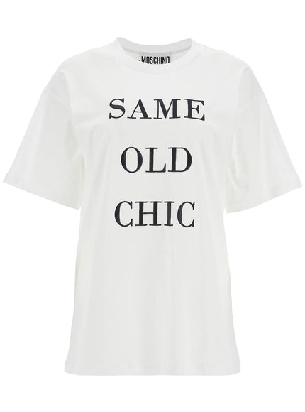 Moschino "oversized t-shirt with same old