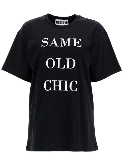 Moschino "oversized t-shirt with same old