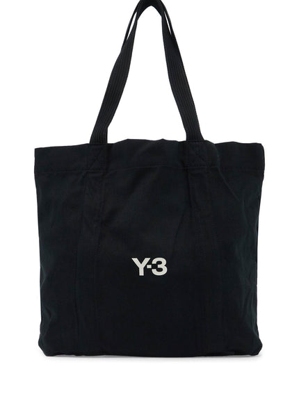 Y-3 tote bag with logo branding