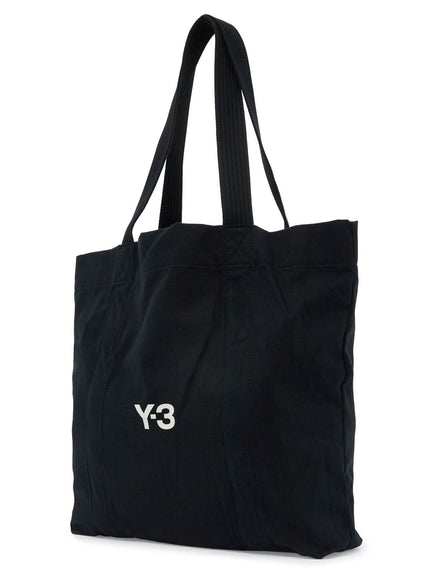 Y-3 tote bag with logo branding