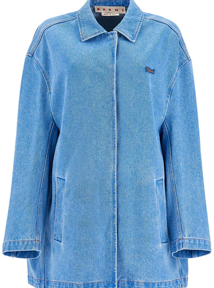 Marni 'oversized organic denim jacket