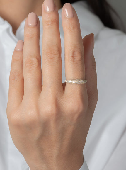 Zoe Lev Diamond Pave Dome Ring