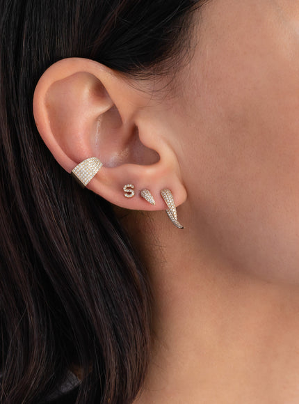 Zoe Lev Jumbo Diamond Ear Cuff