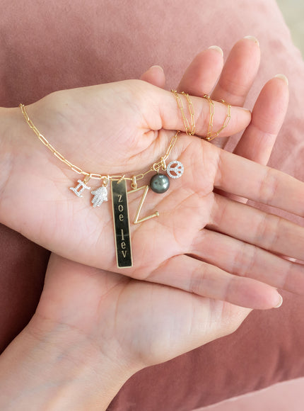 Zoe Lev Diamond Peace Pendant