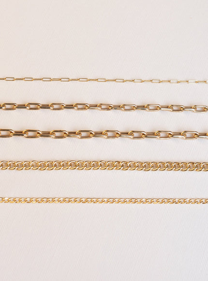 Zoe Lev 14K Gold Large Open Link Chain Necklace