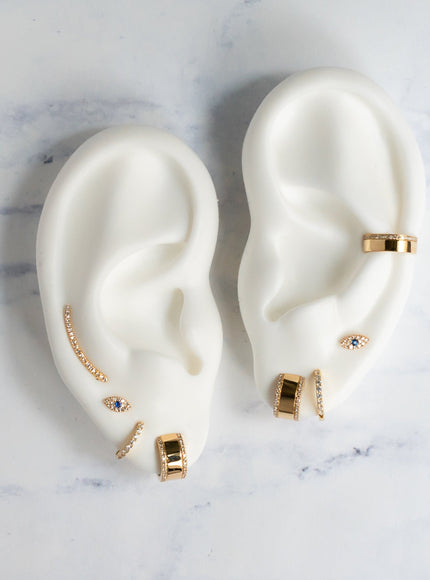 Zoe Lev Diamond Ear Crawler