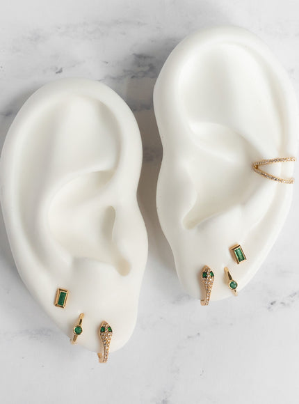 Zoe Lev Double Diamond Ear Cuff